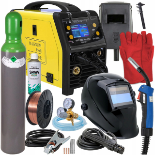 Zváračka - Poloautomotívne zváracie zariadenie Magnum MIG 220 LCD ALU CU XRS3 40-200 A