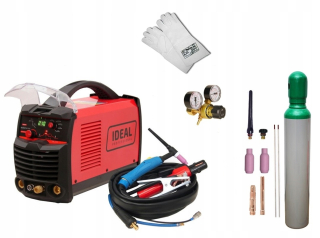 Zvárací TIG 210A DC PULS HF MMA 230 SET