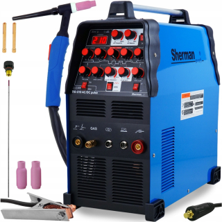 Spawarka TIG AC/DC Sherman 210 Puls 200A 2w1 MMA