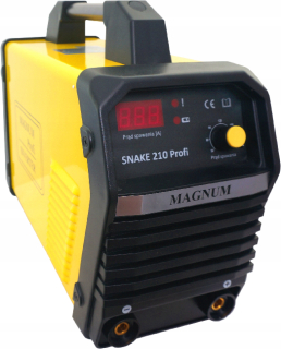 Zvárací invertor - MMA MAGNUM SNAKE 210 PROFI DIGITAL 200A zvárač