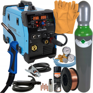 Zváračka - Serverment Serverman Serverment Washerman MIG 200 HD Set HRSX3 30-200 a