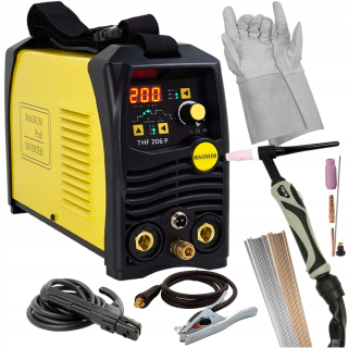 Zvárací invertor - TIG DC Skrinka MAGNUM THF 200A PULSE MMA 206P HF