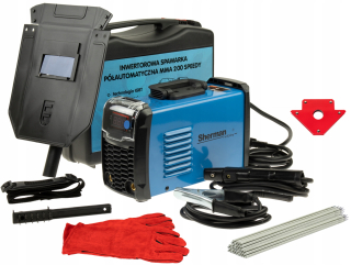 MMA 200 TIG Elektróda Welder Inverter Suitcase