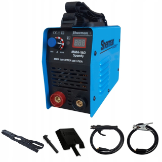 Zvárací invertor -  IGBT SHERMAN MMA 160 SPEEDY SEEDY Inverter Welder
