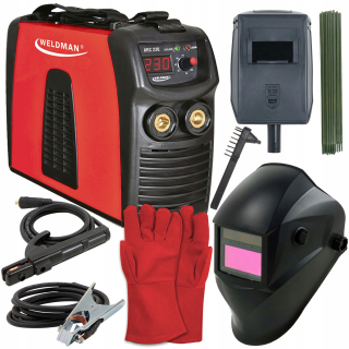 Zvárací invertor - MMA ARC 230 LCD Inverter Welder Mask Set
