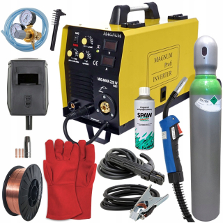Zváračka - MAGNUM MG 220 Inverter zvárač v MMA