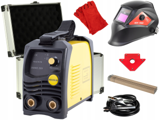 Zvárací invertor - Magnum Snake 200 MMA Inverter Welder. Kufr