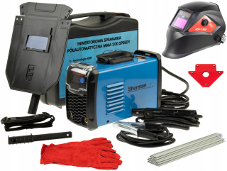 MMA 200A TIG IGBT Elektróda Inverter Welder