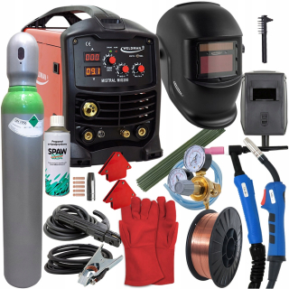 Zváračka - Dealer Migomat 3in1 Mig 200a TIG MMA FLUX SET