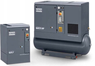 Kompresor - Skrutkový kompresor ATLAS COPCO G11FF 500l sušička
