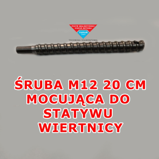 Vrtačka - Upevňovacia skrutka pre stojan na vŕtanie 200 mm