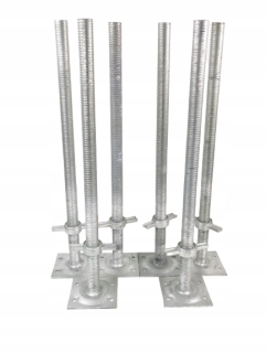 Lešenie - Noha pre základňu rámu 80cm PLETTAC RUX Layher 6 ks