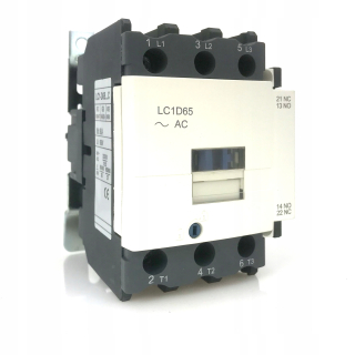 Motor - Výkonový stýkač 65A 30kW cievkové relé 230VAC