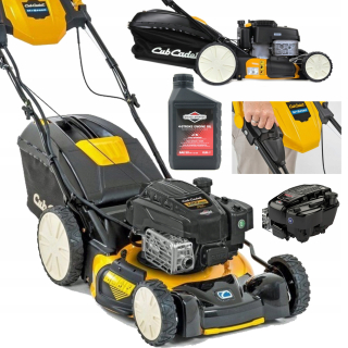 Kosačka benzínová - Super silná kosačka B&S 850 elektrická START 2v1 XL