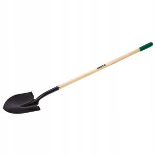 Lopata - Ostré rydlo, drevená rukoväť, VERTO 15G015