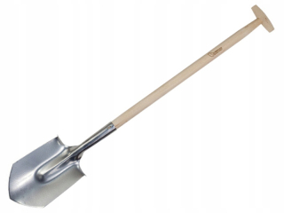 Lopata - Rýč ostrý drevený driek 117 cm