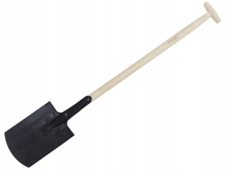 Lopata - Rovný rýľ s drevenou rukoväťou 115 cm