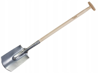 Lopata - Rýč, rovný drevený driek 117 cm