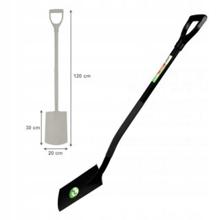 Lopata - Rýč s oceľovou rukoväťou 120cm 4013