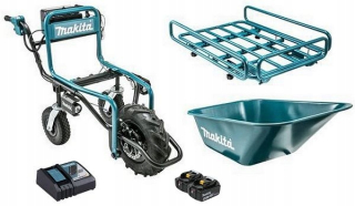 Motorový fúrik - Invalidný vozík 156cm Makita Drive 2x5.0AH 18V 2 pracovné režimy