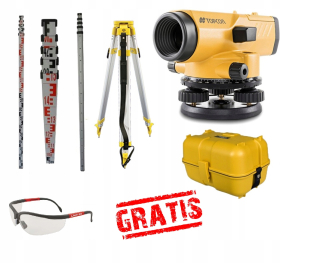 Nivelak - OPTICKÁ ÚROVEŇ TOPCON AT-B4A, CELÁ SADA