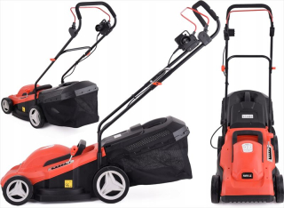 Elektrická kosačka 1800 W 380 mm 50L
