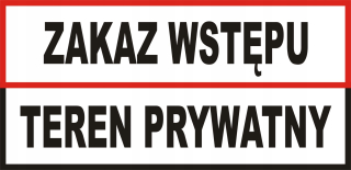 Zákaz tabuľky Reflexné 600 × 300mm