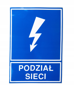 Tabuľka / výstražná značka / POP 148 × 210 / DISTRIBÚCIA