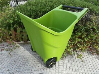 Záhradný fúrik TROLLEY 85L zelený Benoli masív