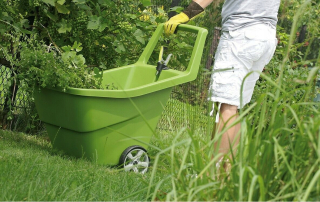 Záhradný fúrik TROLLEY 95L zelený Benoli masív