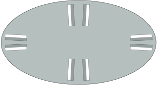 Vyhlazovací kotúč 980 mm pre stierky Kreber K-436