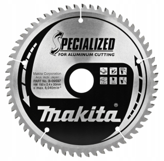 Shield Pila Widiowa pre hliník Makita 190 mm 60z