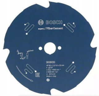 Pílový kotúč BOSCH Expert for FiberCement 160 mm 4z