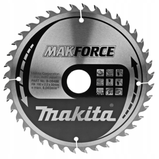 Shield Pila Widiowa pre DREEDAN MAKITA 190X30MM 40Z