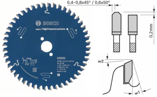 Widiowa Pila Shield pre Bosch Laminat 190 mm 56Z