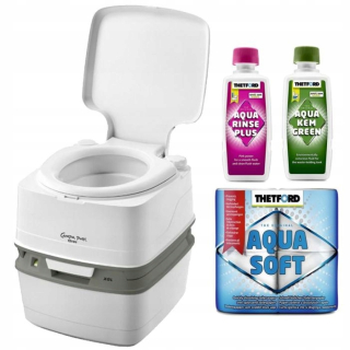 Chemické stavebné WC XGL Thetford + kvapaliny
