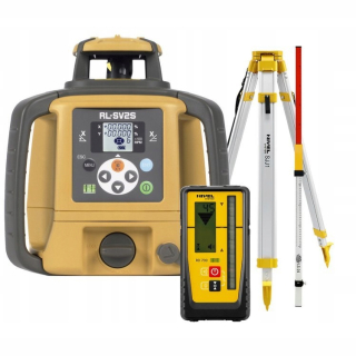 Nivelak -  Digitálna vodováha Topcon RL-SV2S + tyč + statív