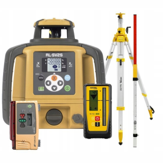 Nivelak -  Digitálny nivelačný prístroj Topcon RL-SV2S + statív + tyč