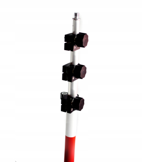 Nivelak - 5/8 "5m hranolový zrkadlový stĺp KRYT