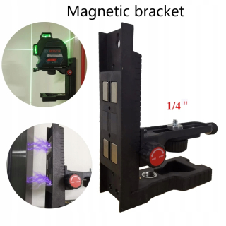 Krížový laser - Magnetický držiak na 1/4 '' lasery