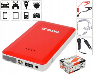 Autonabíjačka - ŠTARTOVACIE ZARIADENIE POWER BANK 3v1 7500mAh YATO
