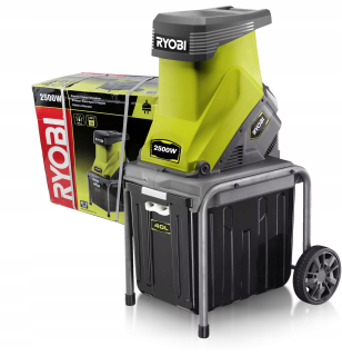 Drvič, štiepkovač - Vplyv Champion Power 2500W RYOBA RSH2545B 3 roky