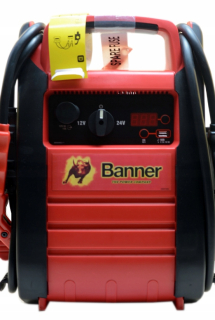 Autonabíjačka - BANNER PB12 / 24 4600A 12V štartovacie zariadenie