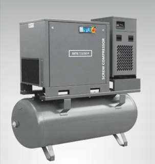 Kompresor - SKRUTKOVÝ KOMPRESOR WALTER 11KW TANKOVÝ SUŠIČ