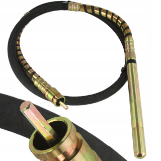 HADICA K VIBRÁTORU 3m / 38mm.VÁLEČKOVÝ VALEC NA BETÓN