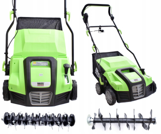 Vertikulátor - Elektrický prevzdušňovač 2N1 400 mm 2500W