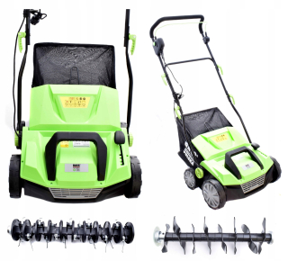 Vertikulátor - VERTIKULÁTOR ELEKTRICKÝ AERÁTOR 3v1 380mm 2500W