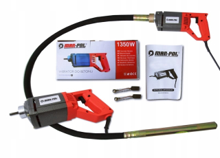 Vibračný betónový zhutňovač 1350W + buma 2m