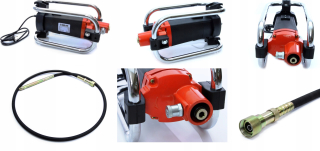VIBRÁTOROVÝ BETÓNOVÝ KOMPAKTOR 2400W + 2M SPOOLER