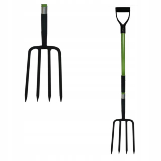 Lopata - ZÁHRADNÉ VIDLIČKY 4 PÍSMENÁ S Hriadeľom 120 CM